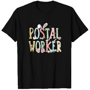 Discover Easter Postal Worker Bunny Egg Postal Worker Life T Shirts