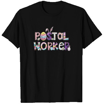 Discover Easter Postal Worker Life Easter Day Party T Shirts
