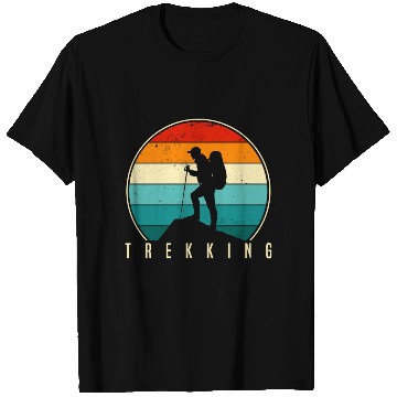 Discover Camping & Trekking Adventure T Shirts for Explorers