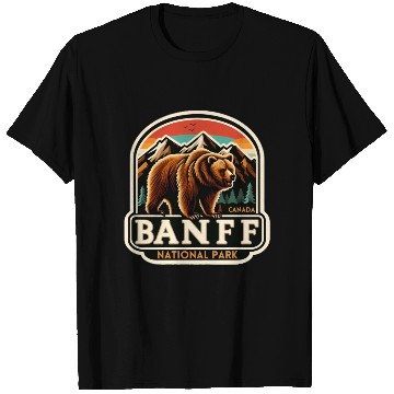 Discover Banff National Park, Alberta Canada grizzly bears T Shirts