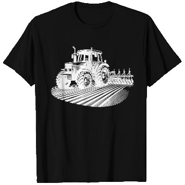 Discover Agricultural Machinery Tractor Field Tractor Field T Shirts