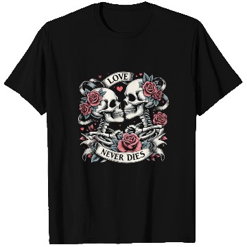 Discover Skeleton Lovers T Shirts - Skeleton Couple