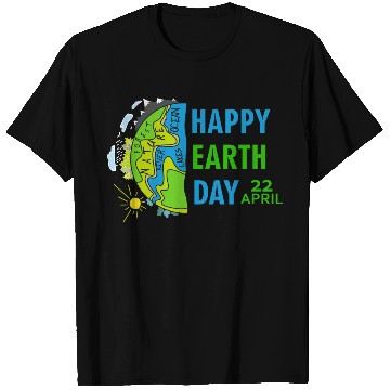 Discover happy earth day april 22 T Shirts