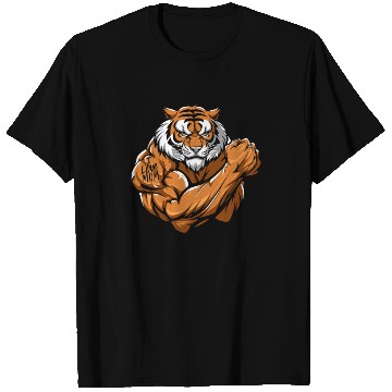 Discover Tiger Biceps Tattoo I Love Mom T Shirts