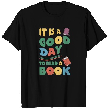 Discover It’s a Good Day to Read a Book Lovers Library Read T Shirts