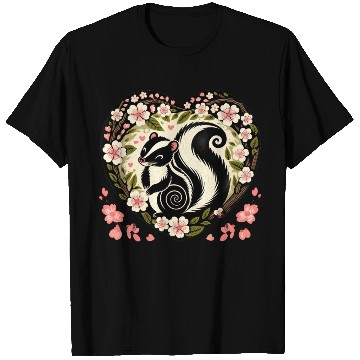 Discover Spring Skunk T Shirts