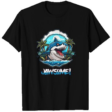 Discover Awesome Jawsome Shark Island T Shirts