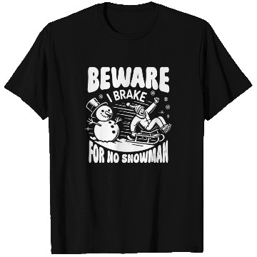 Discover Sledding Snow Sled Winter Sport Winter Outdood T Shirts