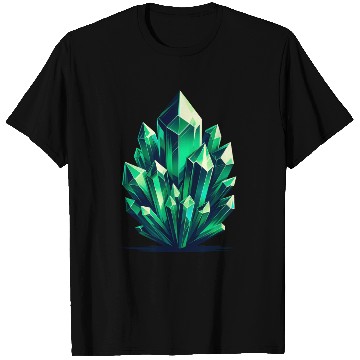Discover Emerald Crystal Fragments T Shirts