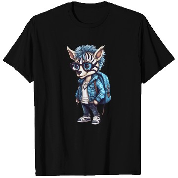 Discover Cute Zebra Cartoon T Shirts