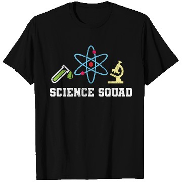 Discover Science Squad Physics Teacher T Shirts