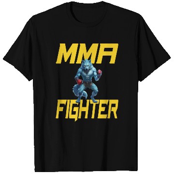 Discover MMA Werewolf - Cool MMA Fighter Design T Shirts