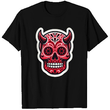 Discover Adventurous Spirit: Daredevil Sugar Skull T Shirts