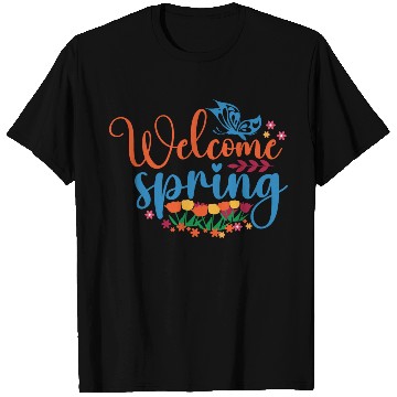Discover Welcome spring T Shirts