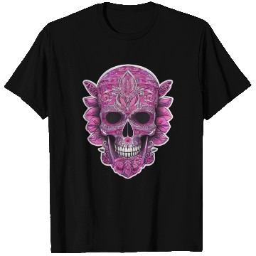 Discover tribal pink mexican skull T Shirts