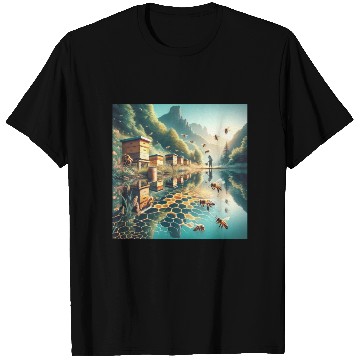 Discover Honey Harvest Reflections Sweet Nectar T Shirts