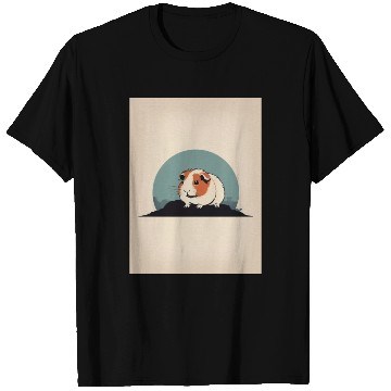 Discover Guinea Pig 4 - Japanese Retro Art T Shirts