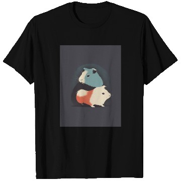 Discover Guinea Pig 1 - Japanese Retro Art T Shirts
