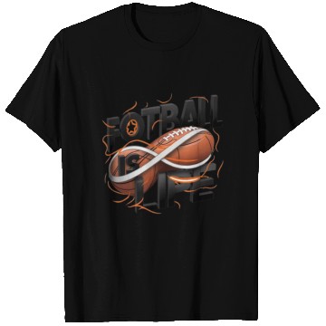 Discover "Eternal Passion: Football is Life" T Shirts