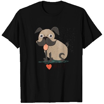Discover I Love Pug T Shirts
