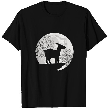 Discover MOON GOAT DESIGN T Shirts