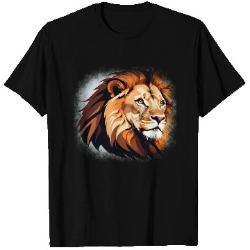 Discover Lion Face T Shirts