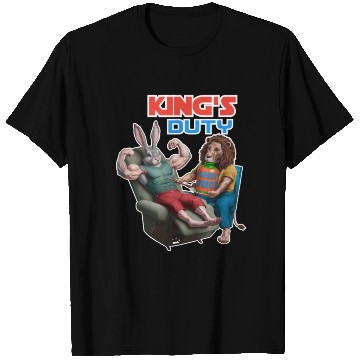 Discover "Royal Rabbit: A Majestic Monarch's Journey" T Shirts