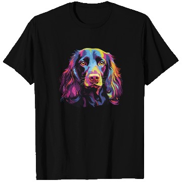 Discover Watercolor Colorful Boykin Spaniel T Shirts
