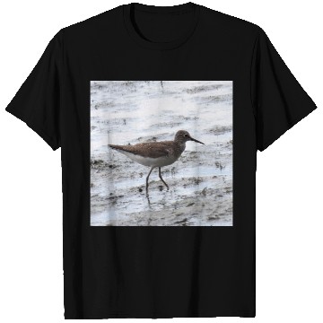 Discover Sandpiper walking along the shore T Shirts