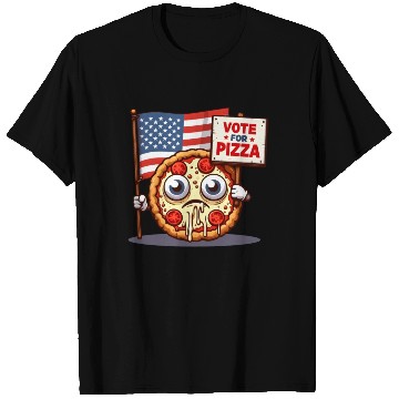 Discover Vote Pizza: US Election Special T Shirts