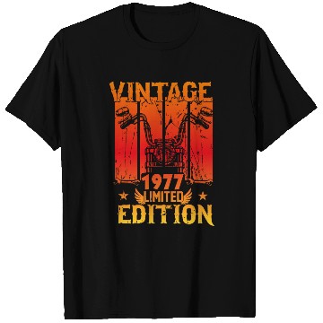 Discover Vintage 1977 Limited Edition T Shirts