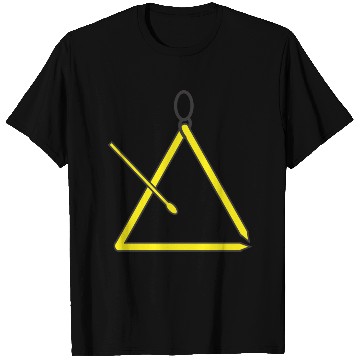 Discover Triangle music instrument for orchestra T Shirts