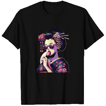Discover Japanese Geisha in Kimono, Geishas from Kyoto T Shirts