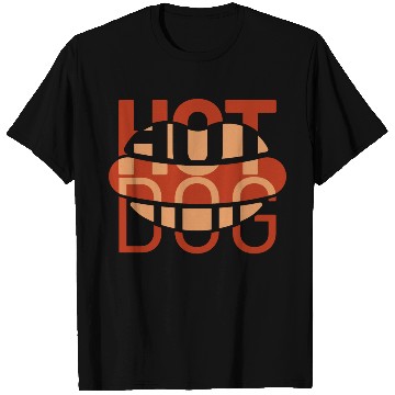 Discover hotdog grapic icon T Shirts