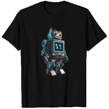 Discover OG AI Robot Art T Shirts