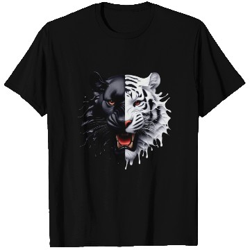 Discover 3D realistic black panther & Leopart Design T Shirts