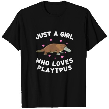 Discover Just a girl who loves platypus funny Platypus T Shirts
