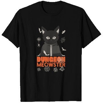 Discover Dungeon Meowster T Shirts