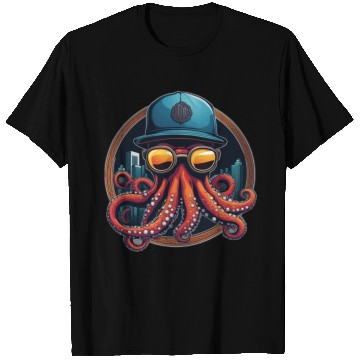 Discover Rapper Octopus T Shirts
