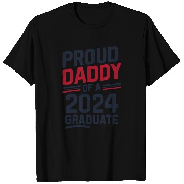 Discover "Proud Daddy of a 2024 Graduate" Senior Class T Shirts