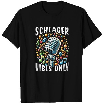 Discover German Schlager Singer Germany Music Lover T Shirts