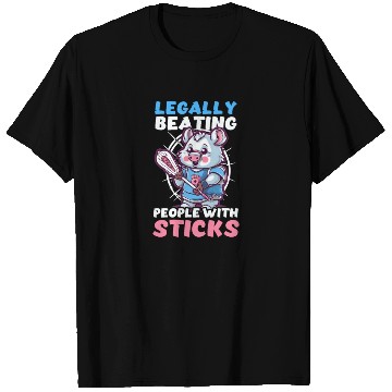 Discover Lacrosse Coach Legally Beating People T Shirts