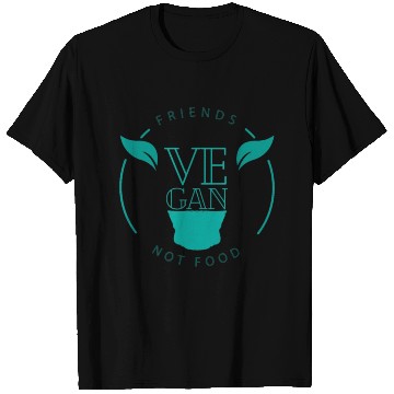 Discover friends not food T Shirts