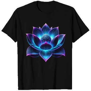 Discover Neon Lotus T Shirts