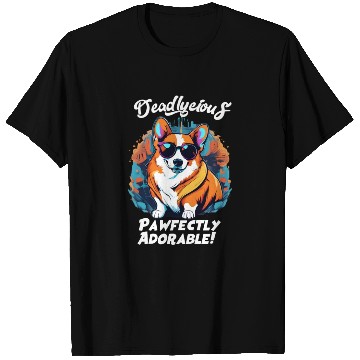 Discover Corgi Dog Pawfectly Adorable T Shirts