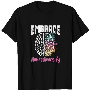 Discover embrace neurodiversity - Embrace ADHD Autism ASD T Shirts