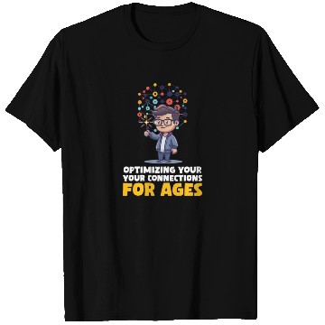 Discover Network Engineering Optimizing Connections For Age T Shirts