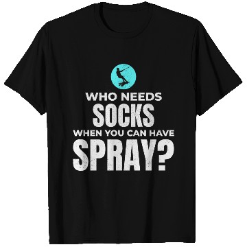 Discover Barefoot Water Skiing Extreme Sports Barefooting T Shirts