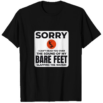 Discover Barefoot Water Skiing Extreme Sports Barefooting T Shirts