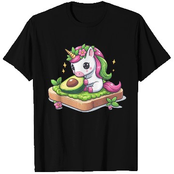 Discover Unicorn's Avocado Toast T Shirts